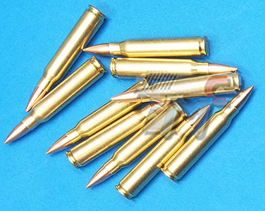 Right 5.56 x 45mm NATO Dummy Cartridge (10pcs) - Click Image to Close